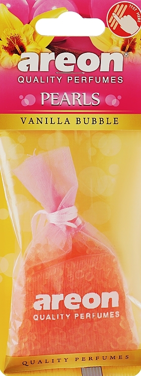 Auto-Lufterfrischer Vanilla Bubble - Areon Pearls Vanilla Bubble — Bild N1