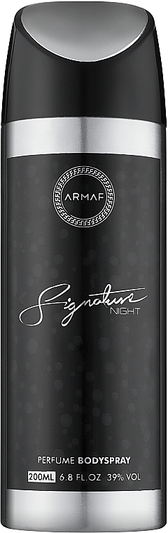 Armaf Signature Night - Parfümiertes Körperspray — Bild N1