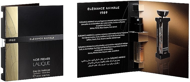  Lalique Elegance Animale - Eau de Parfum (Probe) — Bild N1