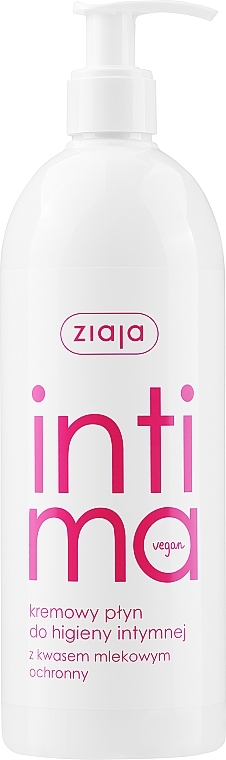 Schützende cremige Intimpflege-Emulsion mit Milchsäure - Ziaja Intima  — Foto N3