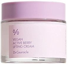 Lifting-Creme mit Resveratrol und Cranberry-Extrakt - Dr.Ceuracle Vegan Active Berry Lifting Cream — Bild N1