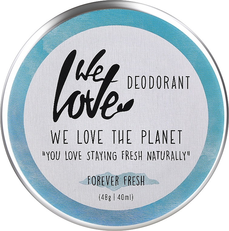 Natürliche Deo-Creme Forever Fresh - We Love The Planet Deodorant Forever Fresh — Bild N1