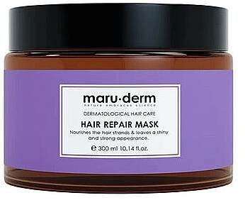 Regenerierende Haarmaske - Maruderm Cosmetics Hair Repair Mask  — Bild N1