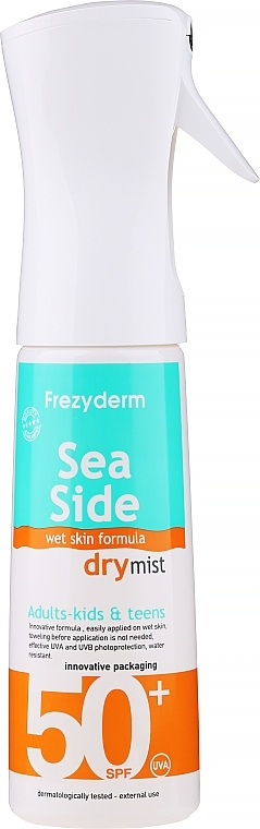 Sonnenschutznebel für die ganze Familie SPF 50+ - Frezyderm Sea Side Dry Mist Family Spray SPF50+ — Bild N1
