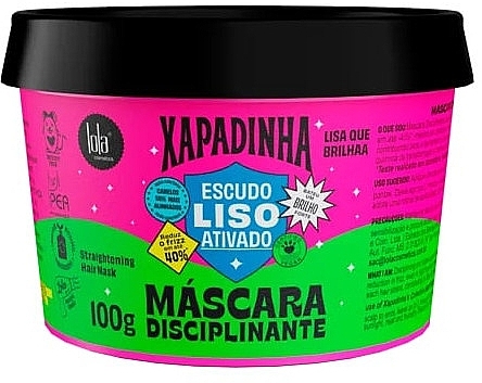 Glättende Haarmaske  - Lola Cosmetics Xapadinha Anti-Frizz Mask For Straight Hair  — Bild N1