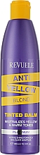 Düfte, Parfümerie und Kosmetik Haarbalsam mit Anti-Gelb-Effekt - Revuele Anti Yellow Tinted Balm