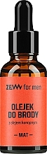 Bartöl mit Hanf - Zew Beard Oil Mat — Bild N1