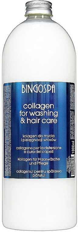 Kollagen Shampoo für strapaziertes Haar - BingoSpa Collagen Shampoo — Bild N1