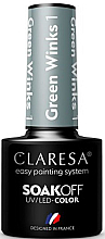 Düfte, Parfümerie und Kosmetik Gellack für Nägel - Claresa Green Winks Soak Off UV/LED Color