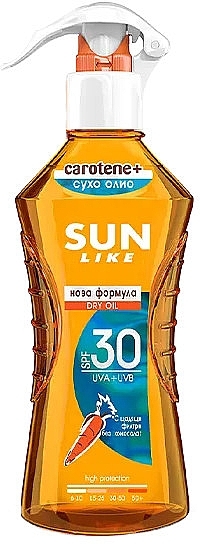 Sun Like Dry Oil Spray SPF 30 New Formula  - Trockenes Körperöl mit Sonnenschutz — Bild N1