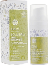 Düfte, Parfümerie und Kosmetik Ausgleichende Gesichtscreme - Naobay Equilibria Balancing Cream