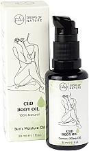 Düfte, Parfümerie und Kosmetik Körperbutter - Fam Drops Of Nature CBD Body Oil
