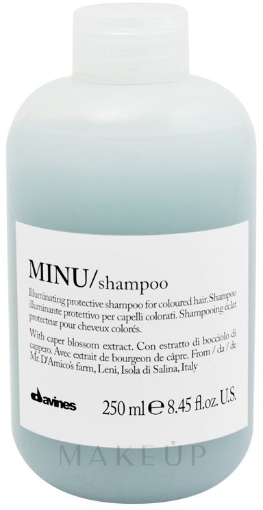 Schützendes Shampoo für coloriertes Haar - Davines Minu Shampoo — Foto 250 ml
