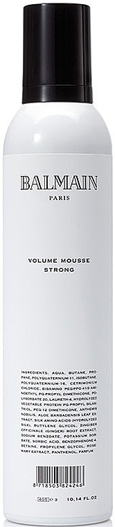 Haarmousse für mehr Volumen Starker Halt - Balmain Paris Hair Couture Volume Mousse Strong — Bild N1