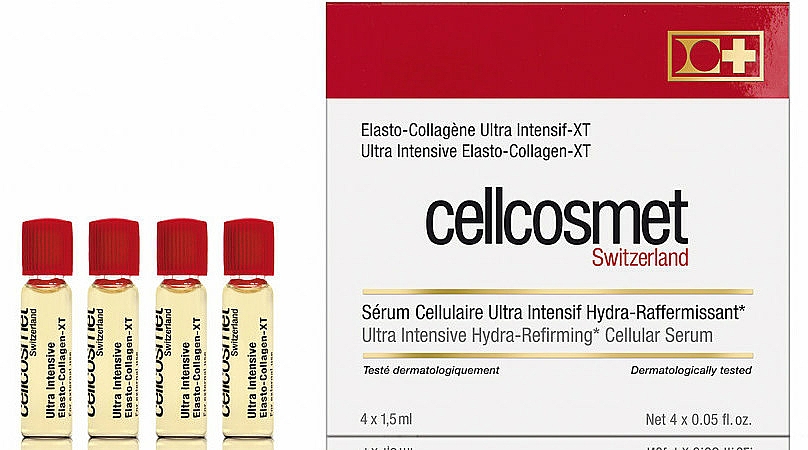 Feuchtigkeitsspendendes und straffendes Zellular-Gesichtsserum mit Kollagen und Kamille - Cellcosmet Ultra Intensive Elasto-Collagen-XT — Bild N1