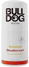 Düfte, Parfümerie und Kosmetik Deodorant mit Zitrone und Bergamotte - Bulldog Skincare Lemon & Bergamot Roll on Natural Deodorant