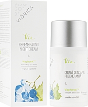 Düfte, Parfümerie und Kosmetik Revitalisierende Nachtcreme für das Gesicht - Viorica Vie Regenerating Night Cream