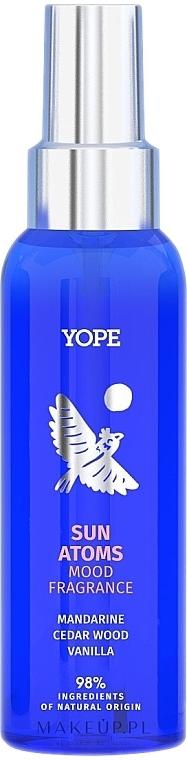 GESCHENK! Natürliches Körperspray - Yope Mood Fragrance Sun Atoms  — Bild N1