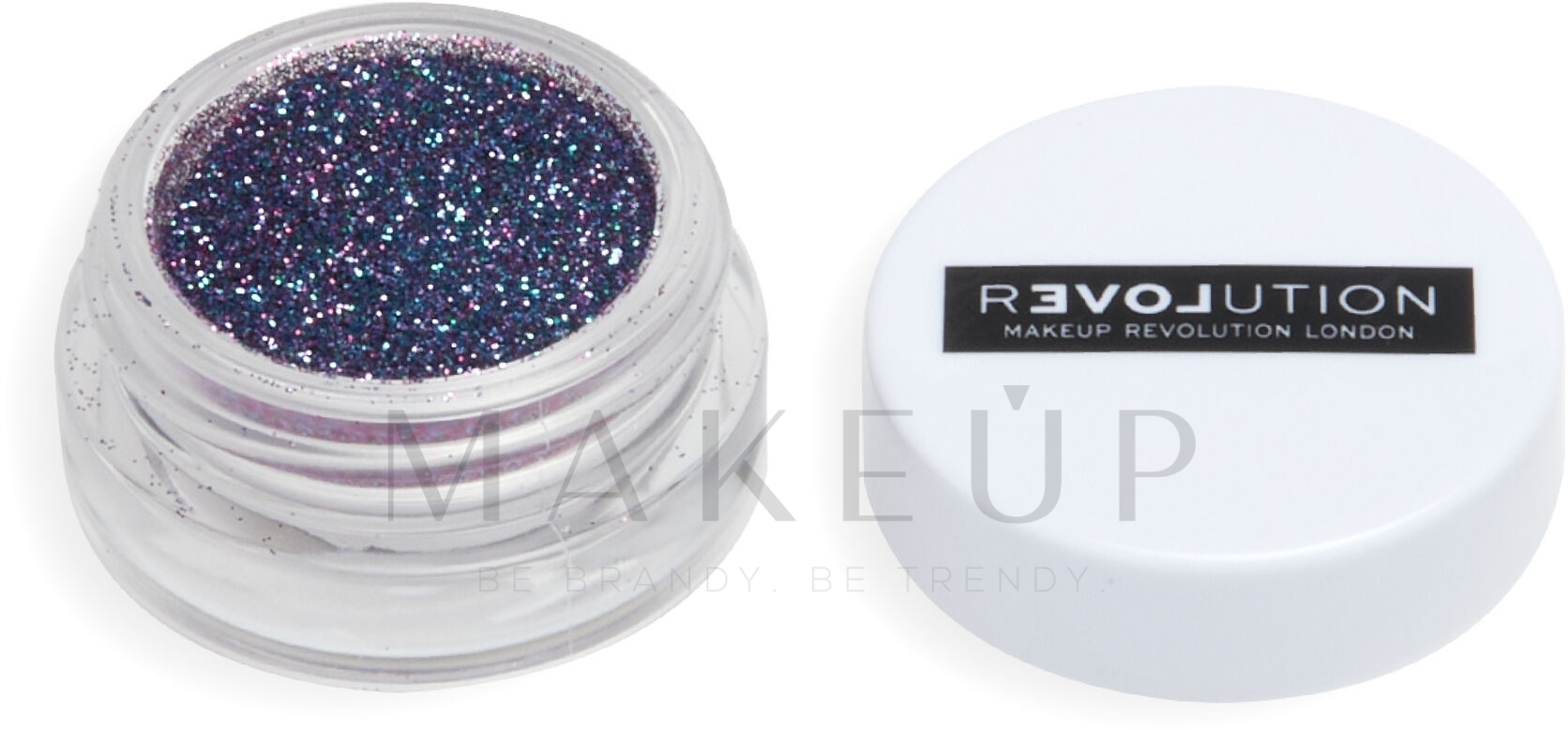 Make-up-Glitzer - Relove by Revolution Euphoric Glitter Pot — Bild Blue Frost