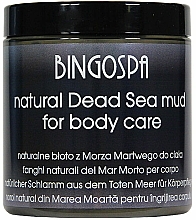 Düfte, Parfümerie und Kosmetik Schwarzer Körperschlamm aus dem Toten Meer - BingoSpa Black Mud Dead Sea 100%
