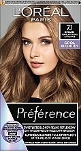 Düfte, Parfümerie und Kosmetik Haarfarbe - L'Oreal Paris Preference Cool Blondes