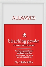 Düfte, Parfümerie und Kosmetik Aufhellender Haarpuder - Allwaves Powder Bleach