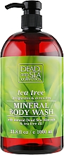 Düfte, Parfümerie und Kosmetik Duschgel mit Mineralien aus dem Toten Meer und Teebaumöl - Dead Sea Collection Tea Tree Body Wash