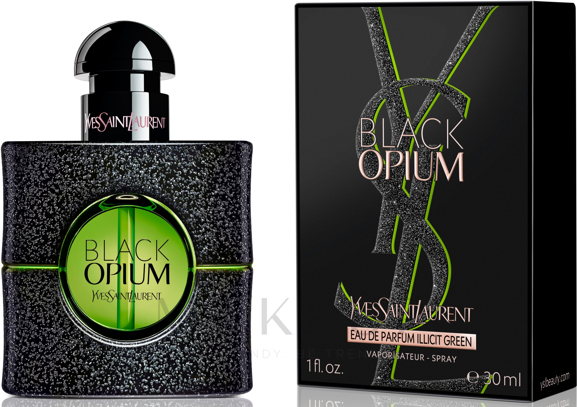 Yves Saint Laurent Black Opium Illicit Green - Eau de Parfum — Bild 30 ml