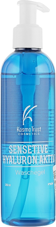 Waschgel mit Hyaluronsäure - KosmoTrust Cosmetics Sensetive Hyaluron Aktiv Waschegel — Bild N1