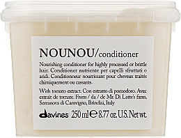 Pflegender Conditioner für sprödes und strapaziertes Haar mit Tomatenextrakt - Davines Nourishing Nounou Conditioner  — Bild N3