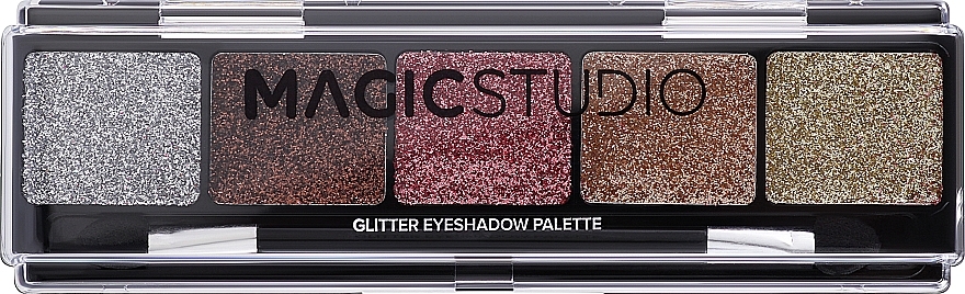 Glitzer-Palette - Magic Studio Glitter Eyeshadow Palette — Bild N2