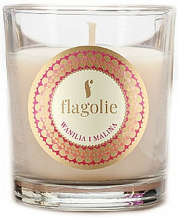 Duftkerze Vanille und Himbeere - Flagolie Fragranced Candle Vanilla And Raspberry — Bild N1