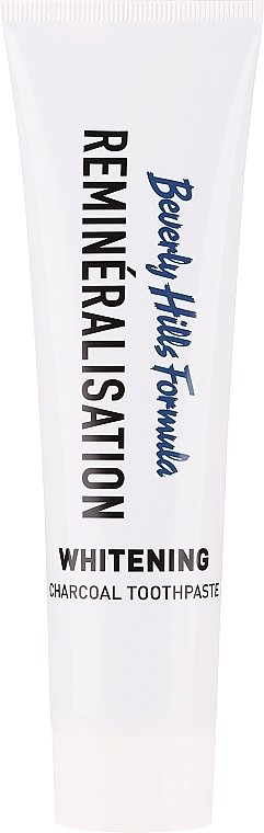 Aufhellende Zahnpasta mit Aktivkohle - Beverly Hills Formula Natural White Charcoal Whitening Toothpaste — Bild N1