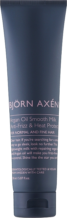 Creme-Milch für das Haarstyling - BjOrn AxEn Argan Oil Smooth Milk — Bild N1
