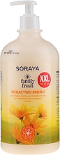 Feuchtigkeitsspendende Duschcreme mit Honigduft - Soraya Family Fresh Moisturizing Cream Shower Gel — Bild N3