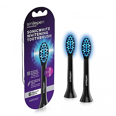 Ersatz-Zahnbürstenköpfe - SwissWhite Smilepen SonicWhite Whitening Toothbrush — Bild N1
