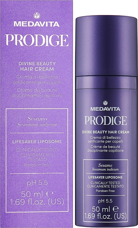 Reparierende Creme für geschädigtes Haar - Medavita Prodige Divine Beauty Hair Cream — Bild N2