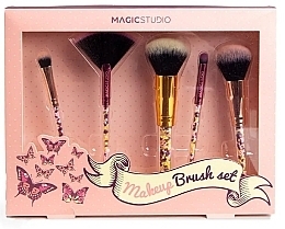 Make-up-Pinsel-Set 5-tlg. - Magic Studio Pin-Up Make-Up Brush Set — Bild N2