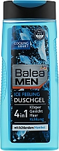 4in1 Kühlendes Duschgel für Gesicht, Haar und Körper mit Menthol - Balea Men Shower Gel Ice Feeling — Bild N1