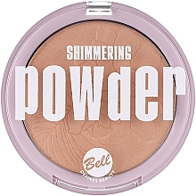 Schimmernder Gesichtspuder - Bell Shimmering Powder — Bild N2