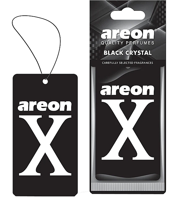 Auto-Lufterfrischer Black Crystal - Areon X Quality Perfume Black Crystal  — Bild N1