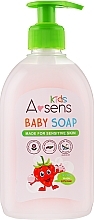 Düfte, Parfümerie und Kosmetik Baby-Flüssigseife mit hypoallergenem Erdbeerduft - A-sens Kids Baby Soap