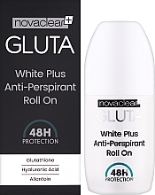 Deo Roll-on Antitranspirant - Novaclear Gluta White Plus Anti-Perspirant Roll On — Bild N2