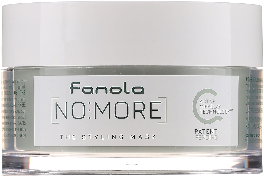 Anti-Frizz Stylingmaske für strapaziertes, widerspenstiges und krauses Haar - Fanola No More The Styling Mask — Bild N1