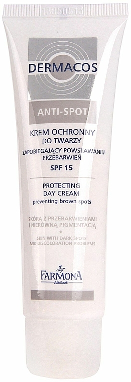 Schützende Tagescreme gegen Pigmentierung - Farmona Professional Dermacos Anti-Spot SPF 15 Protecting Day Cream — Bild N3