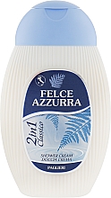 Düfte, Parfümerie und Kosmetik Cremiges Duschgel 2 in 1 - Felce Azzurra Classic Shower Cream 2 in 1