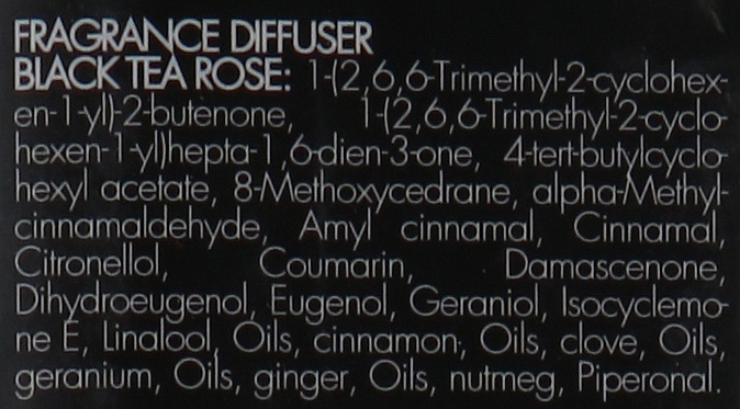 Raumerfrischer - Millefiori Milano Black Tea Rose Fragrance Diffuser — Bild N5