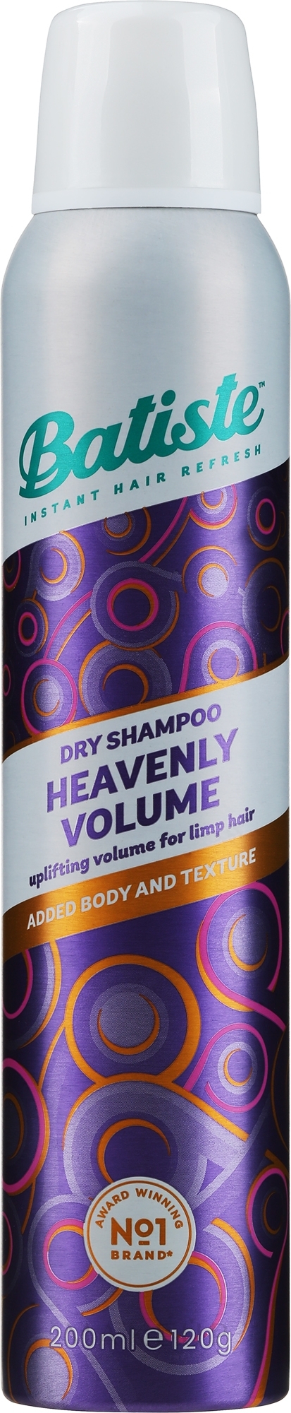 Trockenes Shampoo - Batiste Dry Shampoo Heavenly Volume — Bild 200 ml