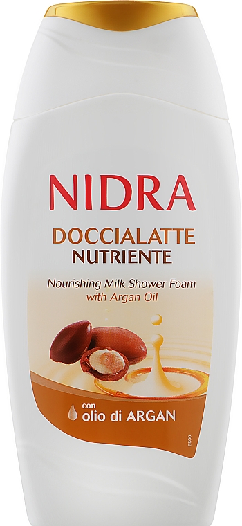 Duschmilch-Schaum mit Arganöl - Nidra Nourishing Milk Shower Foam With Argan Oil — Bild N1