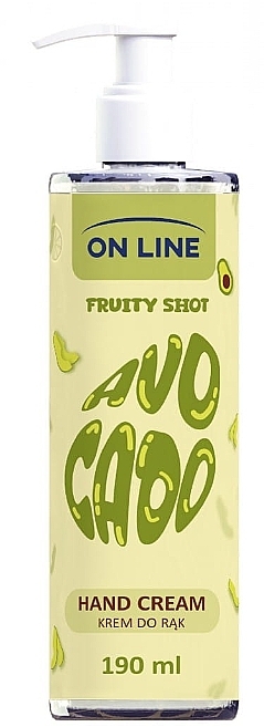 Handcreme Avocado - On Line Fruity Shot Hand Cream — Bild N1